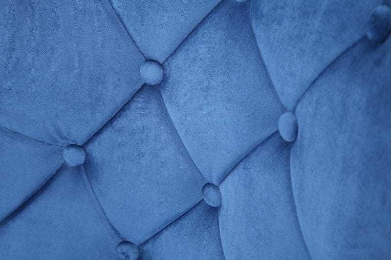 Brigg Office Chair Upholstered Velvet Buttoned Back