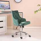 Brigg Office Chair Upholstered Velvet Buttoned Back