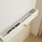 Heritage Foldable Floating Desk Dressing Desk Wall-Mounted Drop-Leaf Table