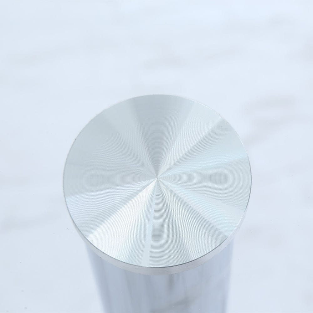 Orsa Dining Tempered Glass Table Set With 6 Chairs In Cream