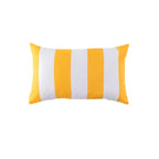 Ashcraft Waterproof Outdoor Scatter Cushion Set in Yellow Pattern