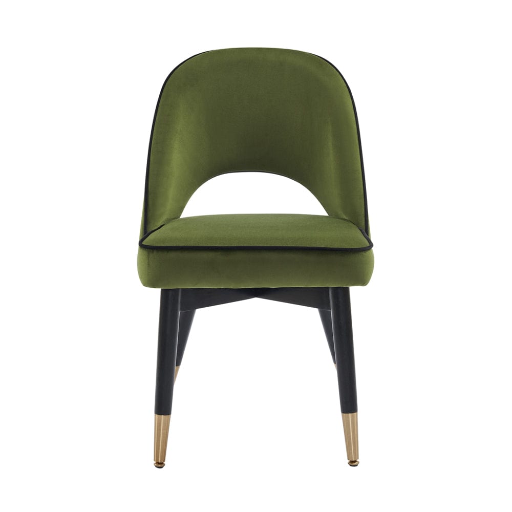 Set Of 2 Amore Upholstery Dining Chair with Legs