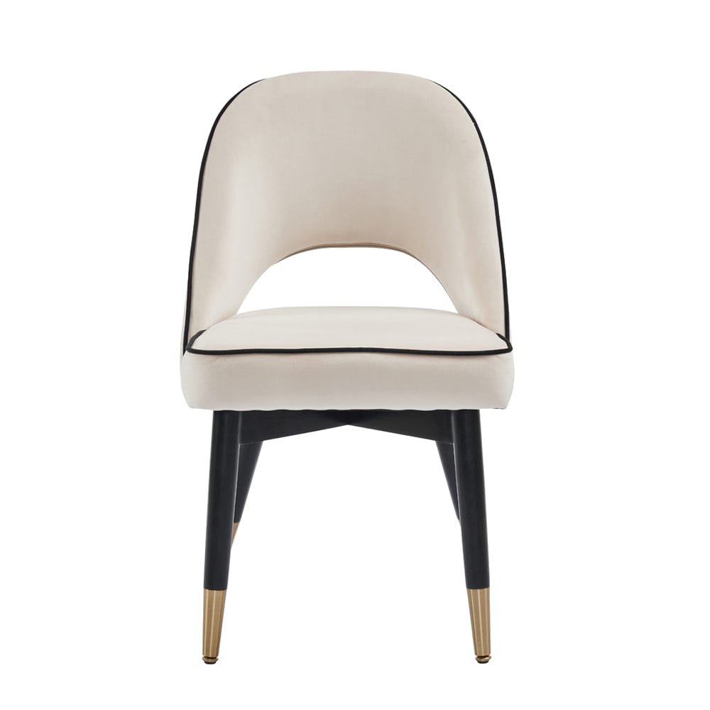 Set Of 2 Amore Upholstery Dining Chair with Legs