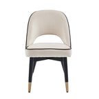 Set Of 2 Amore Upholstery Dining Chair with Legs