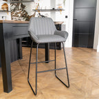 Set Of 2 Kali PU Bar Stool