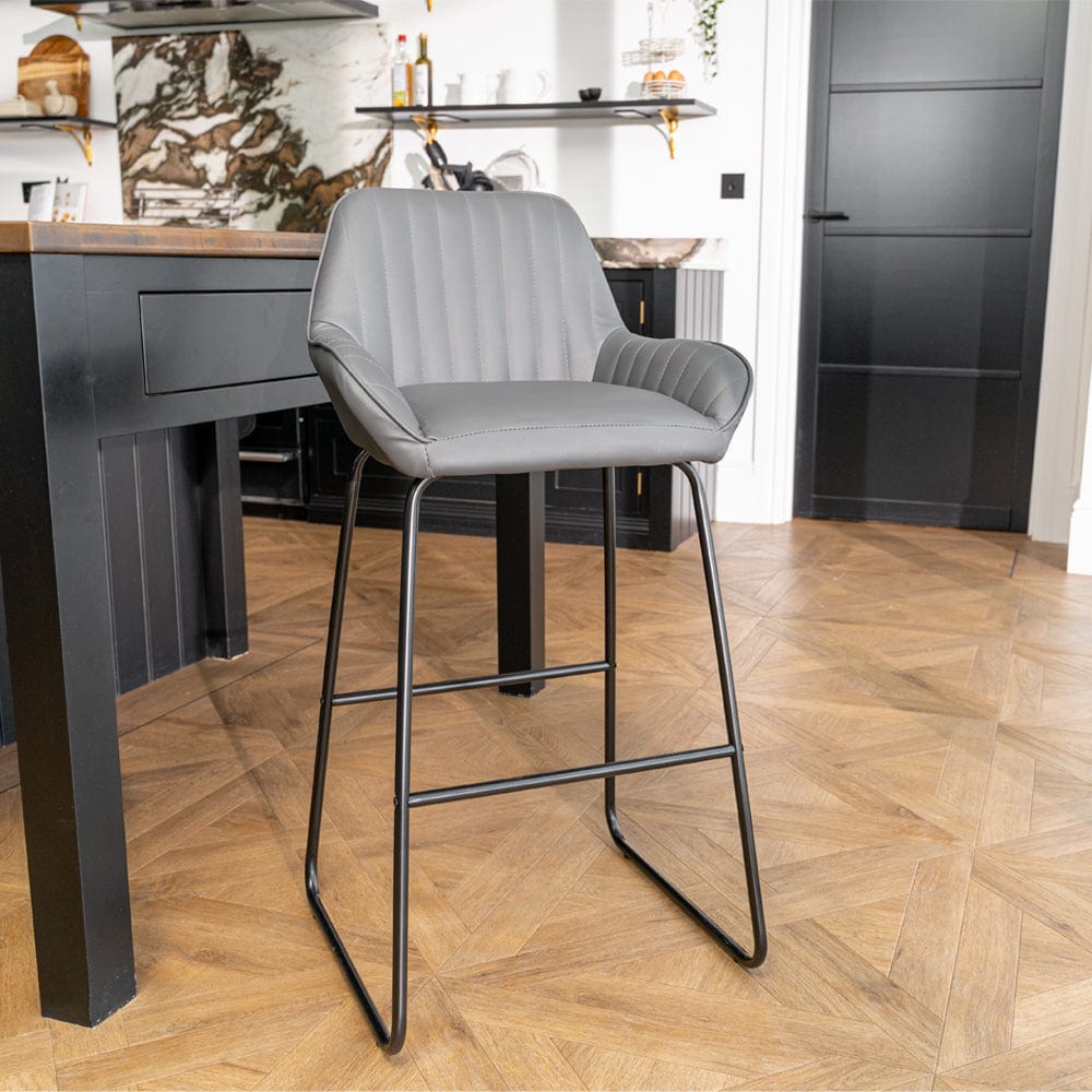 Set Of 2 Kali PU Bar Stool