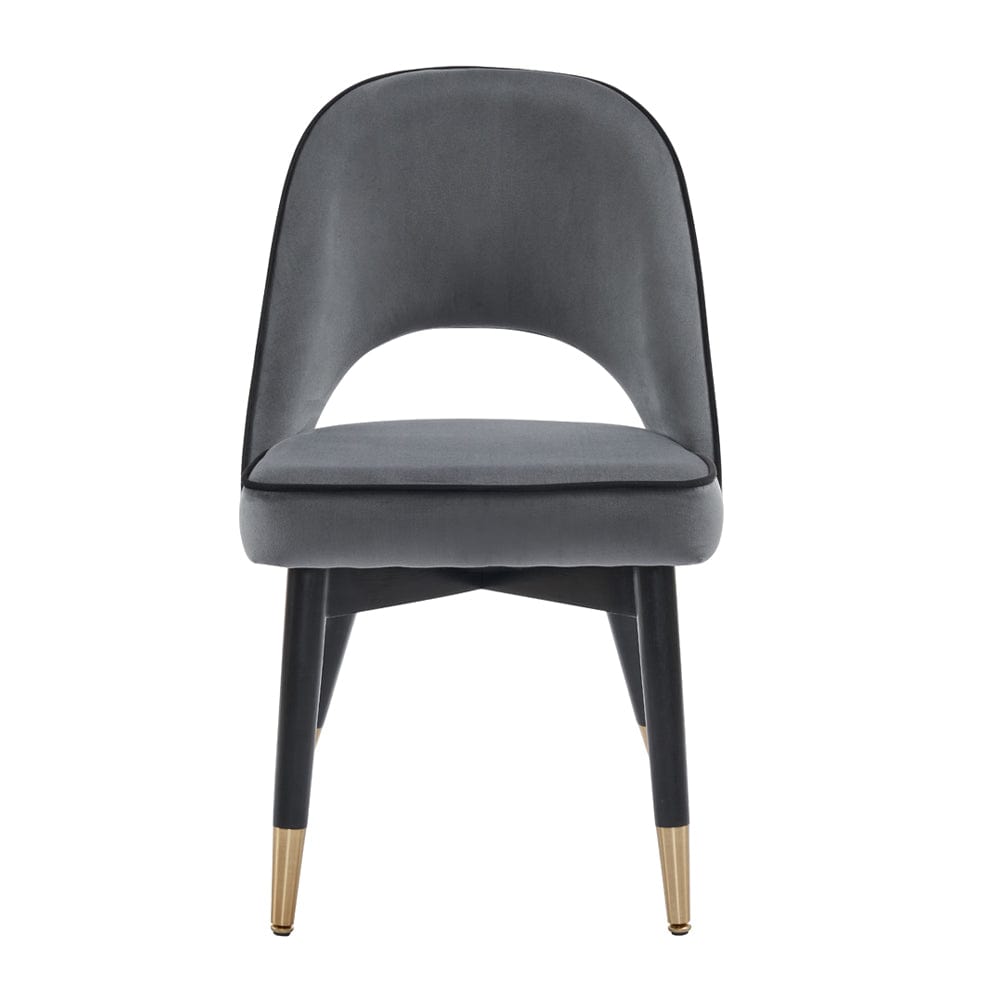 Set Of 2 Amore Upholstery Dining Chair with Legs