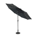 Starry Crank Lift Parasol with Solar LED Lights