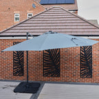 Roma 3.5M Cantilever Parasol with Solar LED lights