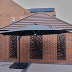 Roma 3.5M Cantilever Parasol with Solar LED lights