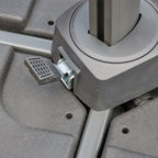 Roma 3.5M Cantilever Parasol with Solar LED lights