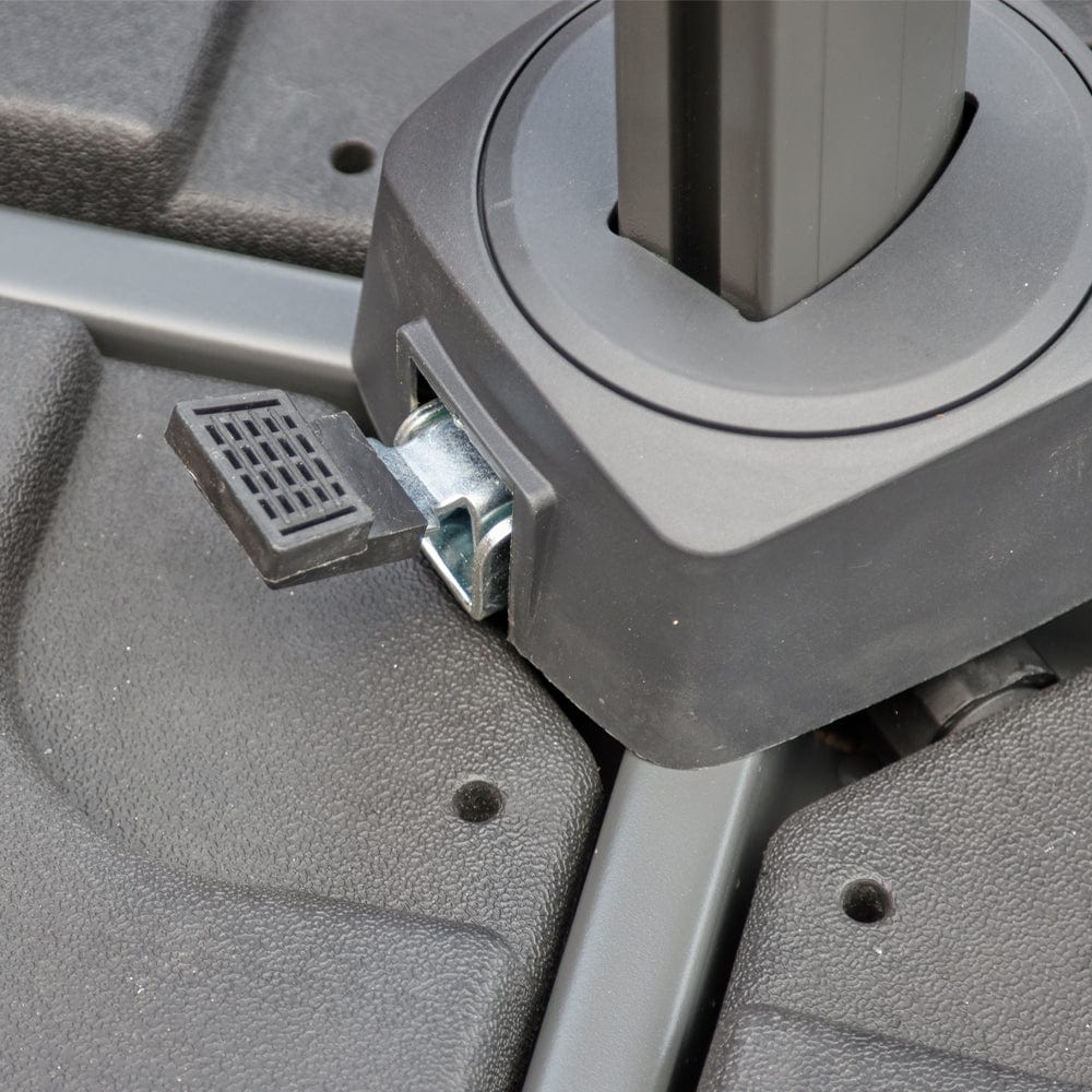 Roma 3.5M Cantilever Parasol with Solar LED lights