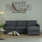 Teddy Fleece 3 Seater Corner Sofa Boucle Storage Sofa With Chaise