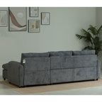 Teddy Fleece 3 Seater Corner Sofa Boucle Storage Sofa With Chaise
