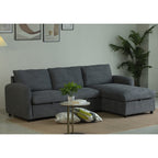 Teddy Fleece 3 Seater Corner Sofa Boucle Storage Sofa With Chaise