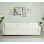 Teddy Fleece 3 Seater Corner Sofa Boucle Storage Sofa With Chaise