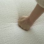 Teddy Fleece 3 Seater Corner Sofa Boucle Storage Sofa With Chaise