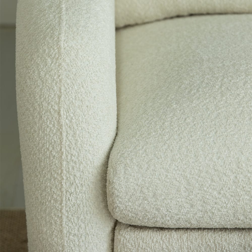 Teddy Fleece 3 Seater Corner Sofa Boucle Storage Sofa With Chaise