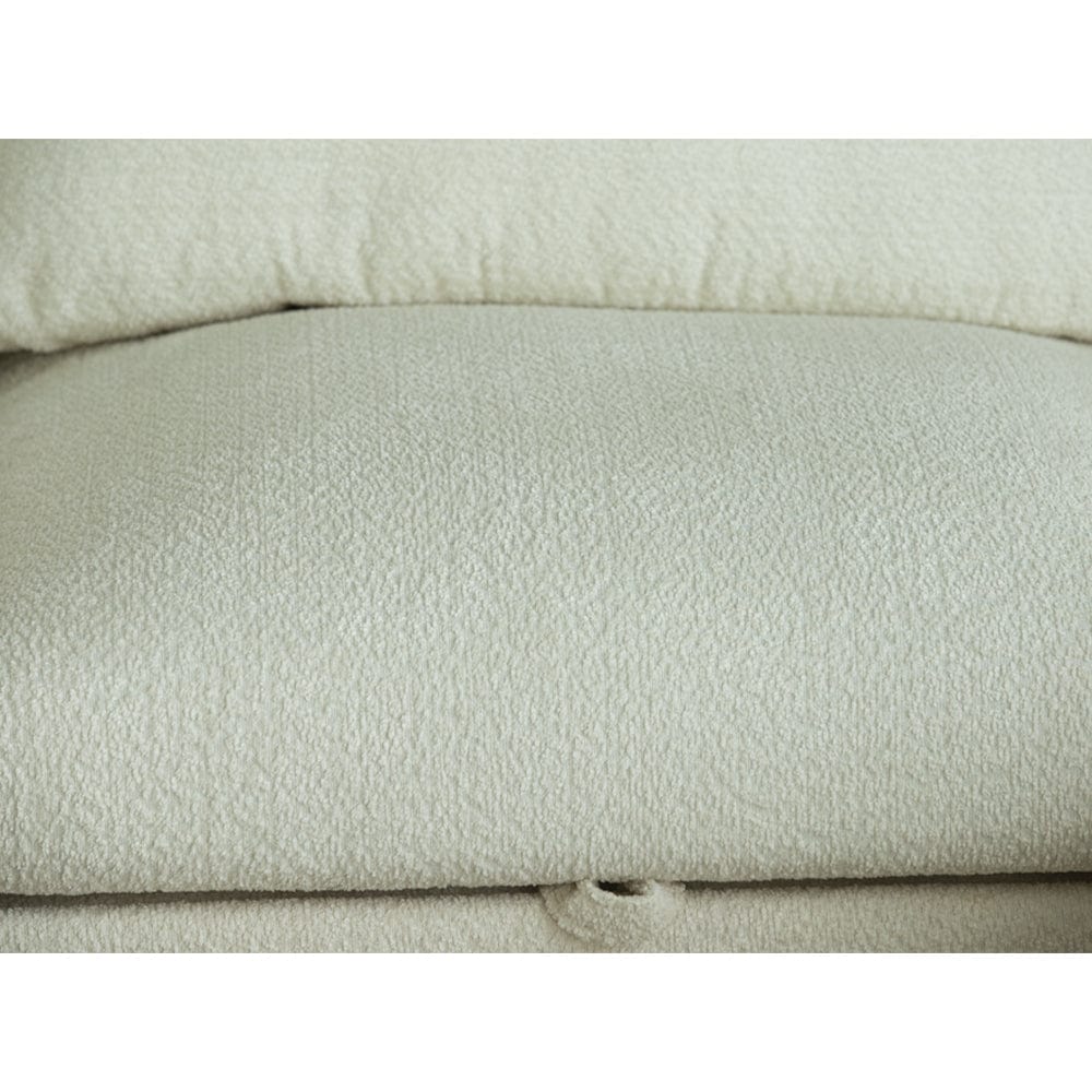 Teddy Fleece 3 Seater Corner Sofa Boucle Storage Sofa With Chaise