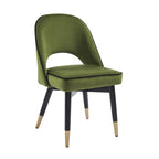 Set Of 2 Amore Upholstery Dining Chair with Legs