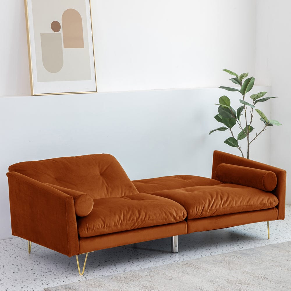 Alessia Velvet Sofa Bed