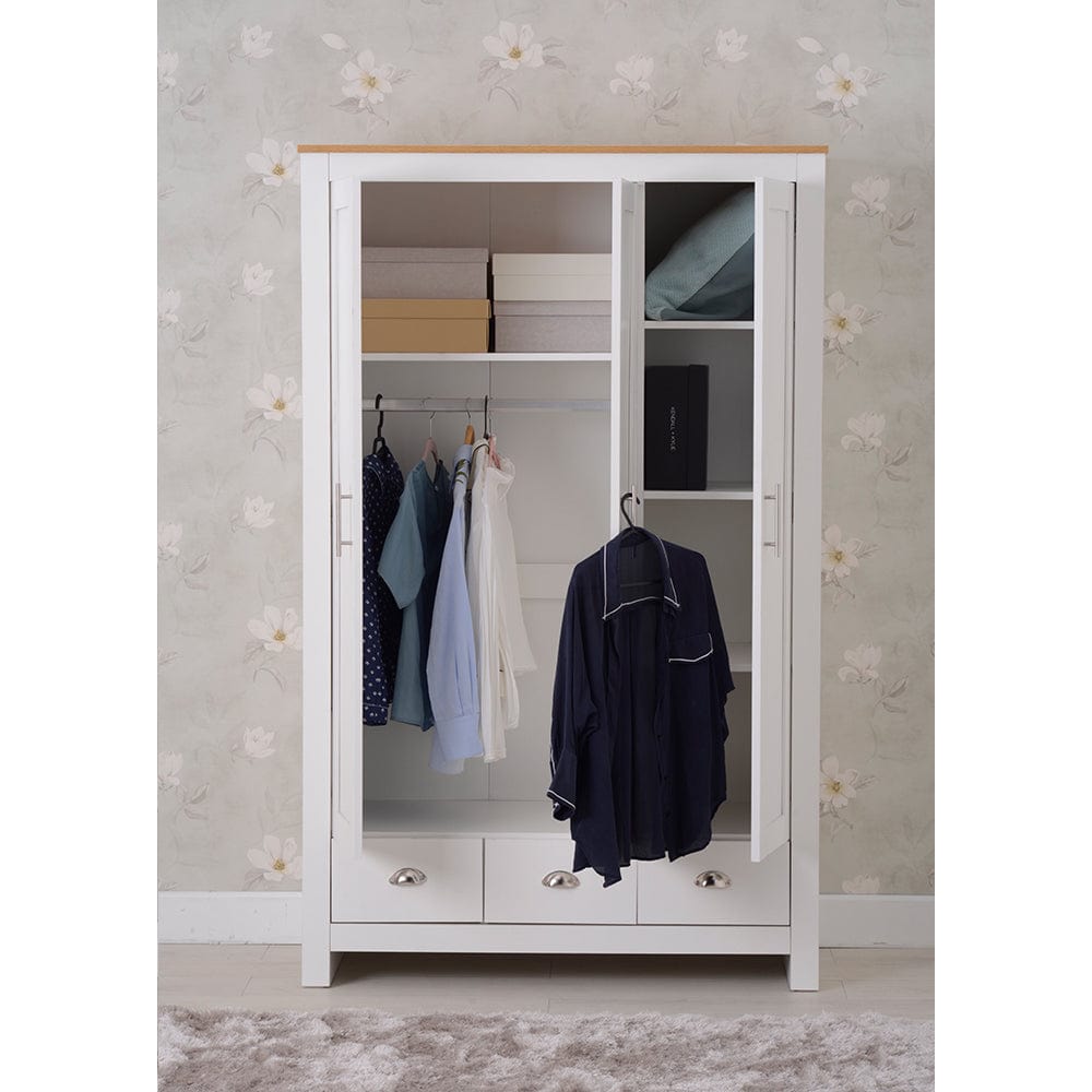 Heritage 3 Door 3 Drawer Wardrobe