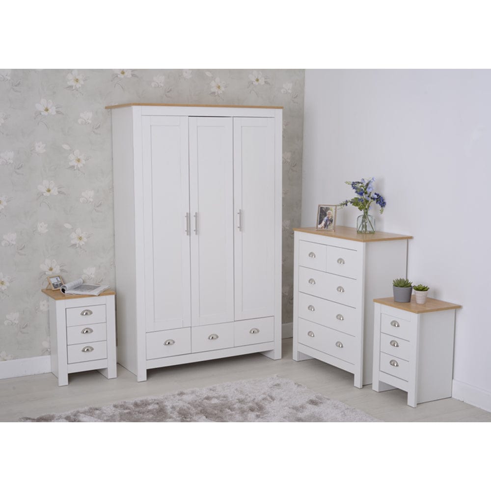 Heritage 3 Door 3 Drawer Wardrobe