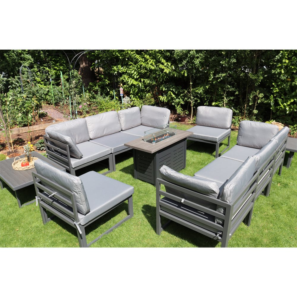 Outdoor 42 inchRect Gas Fire Pit Table