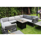 Outdoor 42 inchRect Gas Fire Pit Table