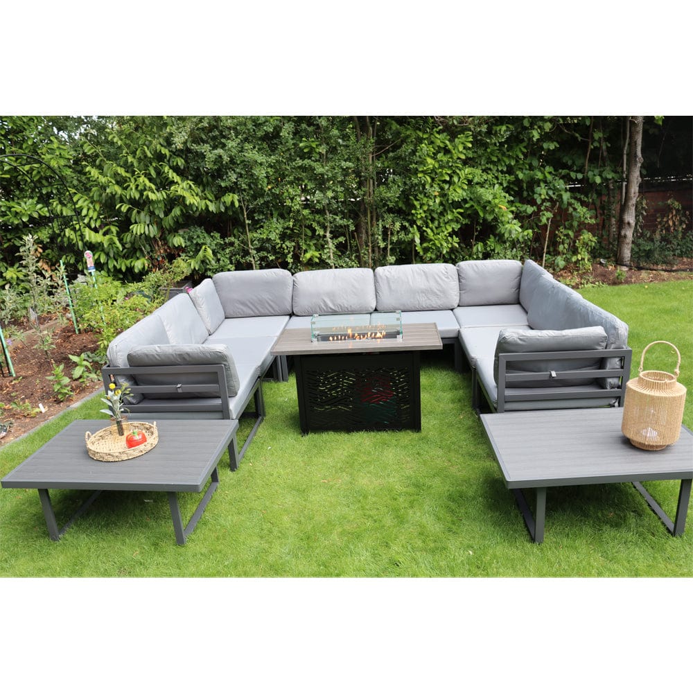 Outdoor 42 inchRect Gas Fire Pit Table
