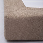 Marshmuff Soft Frame Boucle Bed Frame With Headboard King Bed or Double Bed or Single Bed