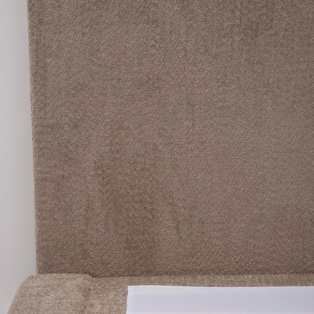 Marshmuff Soft Frame Boucle Bed Frame With Headboard King Bed or Double Bed or Single Bed