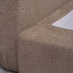 Marshmuff Soft Frame Boucle Bed Frame With Headboard King Bed or Double Bed or Single Bed