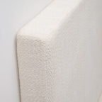 Marshmuff Soft Frame Boucle Bed Frame With Headboard King Bed or Double Bed or Single Bed