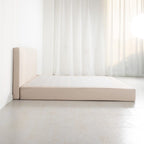 Marshmuff Linen Bed Frame With Headboard King Bed or Double Bed