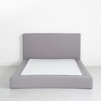 Marshmuff Linen Bed Frame With Headboard King Bed or Double Bed
