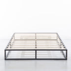 Marshmuff Soft Frame Boucle Bed Frame With Curved Headboard King Bed or Double Bed