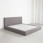 Marshmuff Linen Bed Frame With Headboard King Bed or Double Bed