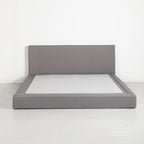 Marshmuff Linen Bed Frame With Headboard King Bed or Double Bed