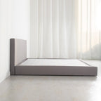 Marshmuff Linen Bed Frame With Headboard King Bed or Double Bed