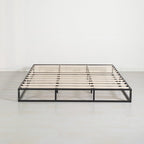 Marshmuff Linen Bed Frame With Curved Headboard King Bed or Double Bed