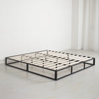 Marshmuff Linen Bed Frame With Headboard King Bed or Double Bed