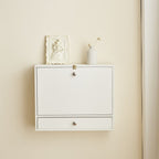 Heritage Foldable Floating Desk Dressing Desk Wall-Mounted Drop-Leaf Table