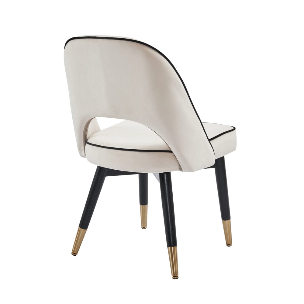 Set Of 2 Amore Upholstery Dining Chair with Legs