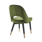 Set Of 2 Amore Upholstery Dining Chair with Legs