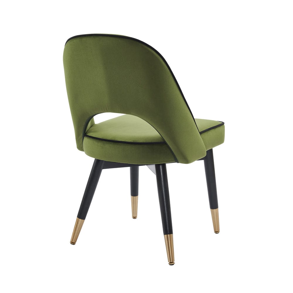 Set Of 2 Amore Upholstery Dining Chair with Legs