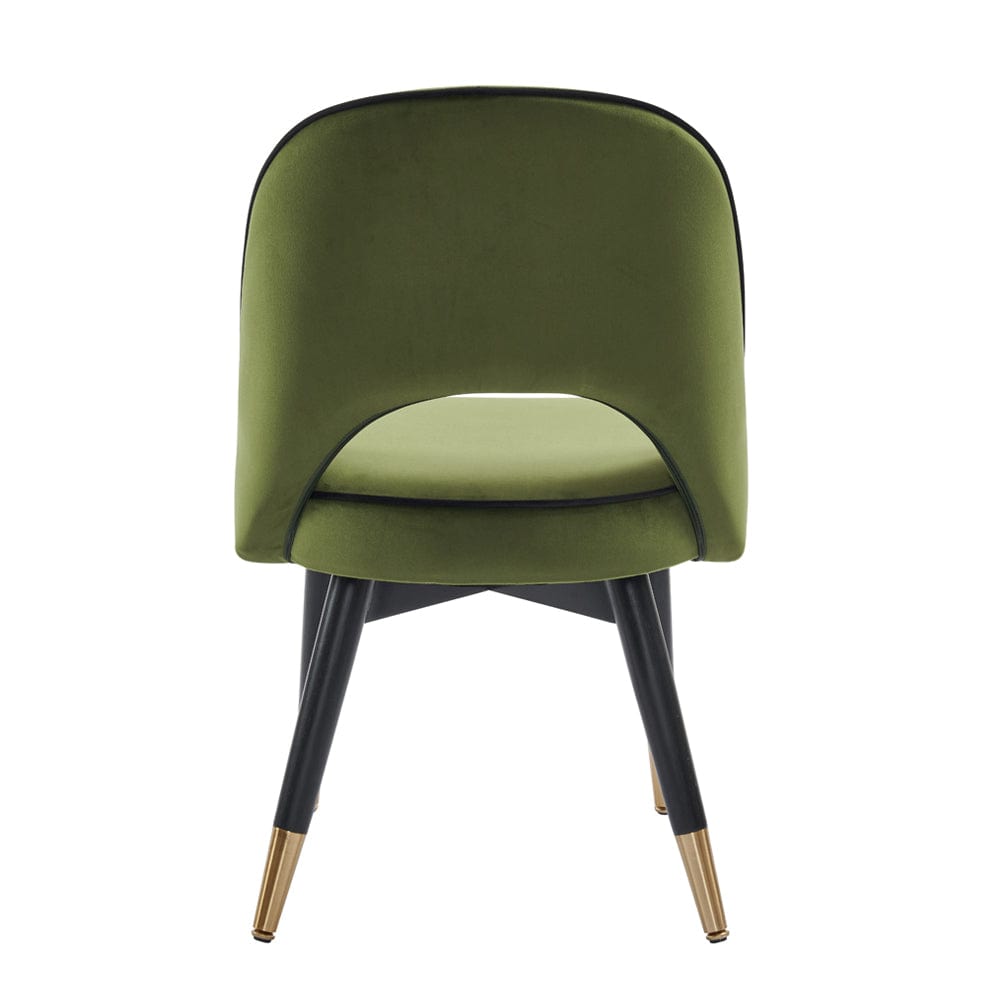 Set Of 2 Amore Upholstery Dining Chair with Legs