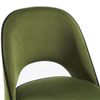 Set Of 2 Amore Upholstery Dining Chair with Legs