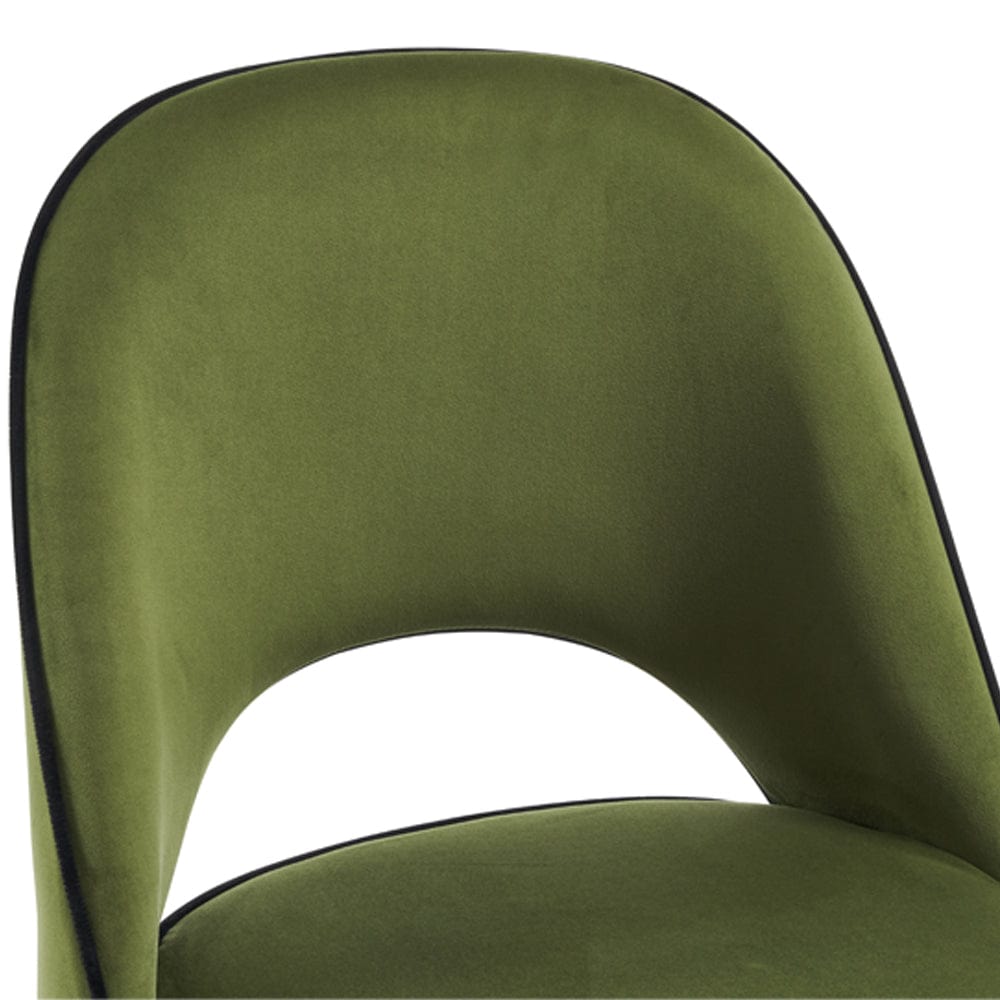 Set Of 2 Amore Upholstery Dining Chair with Legs