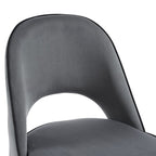 Set Of 2 Amore Upholstery Dining Chair with Legs